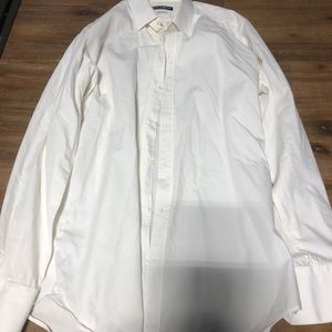 Dolce & Gabbana Gold Men’s White Shirt - Used - Size 16/41